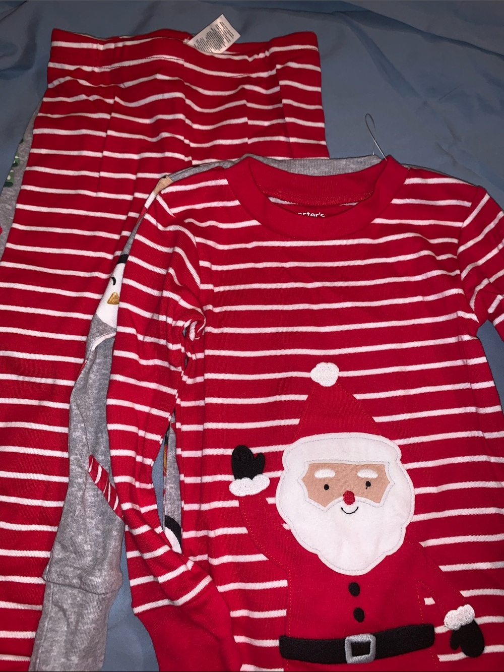 Kids Red Striped Santa Pajama Set Carter’s 2T 2pc set